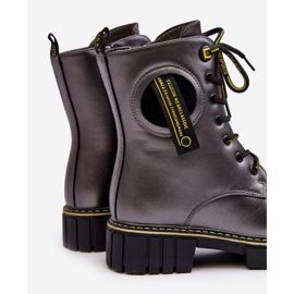 News Gyerek szigetelt Trapper csizma Szürke Iomare 1