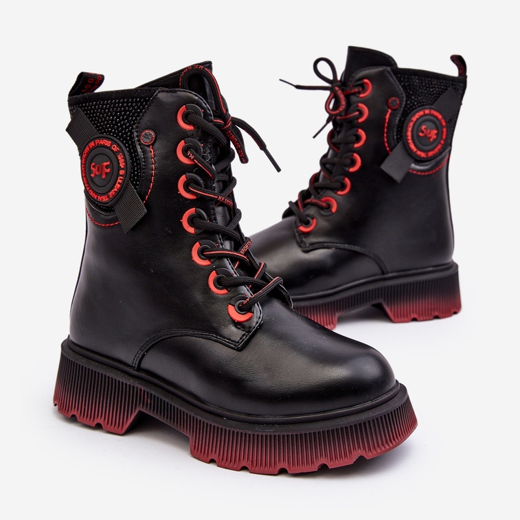 News Gyerek szigetelt csizma Fekete Askya 1