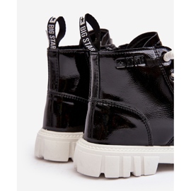 Szigetelt, patentos gyerekcsizma Big Star MM374147 fekete 1