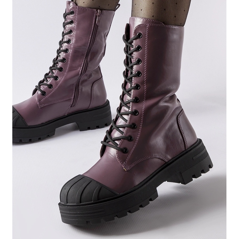 Lila szigetelt Cardinale munkások ibolya 2