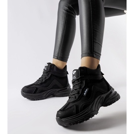 Fekete Lee Cooper LCJ-23-44-1976L csizma 1