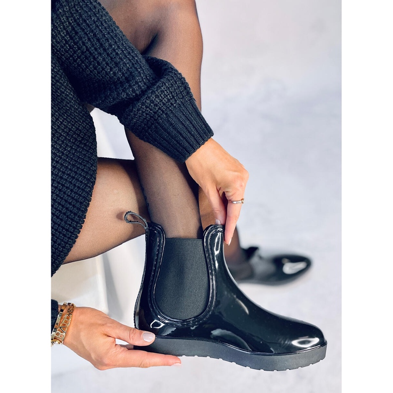 Lubu fekete Jodhpur csizma 1