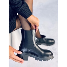 Magas szárú Chelsea csizma a Rumer Blacktől fekete 1