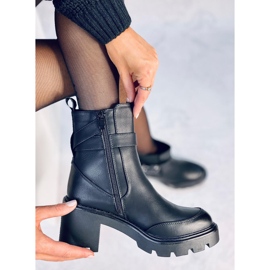 Carter fekete széles sarkú csizma 1