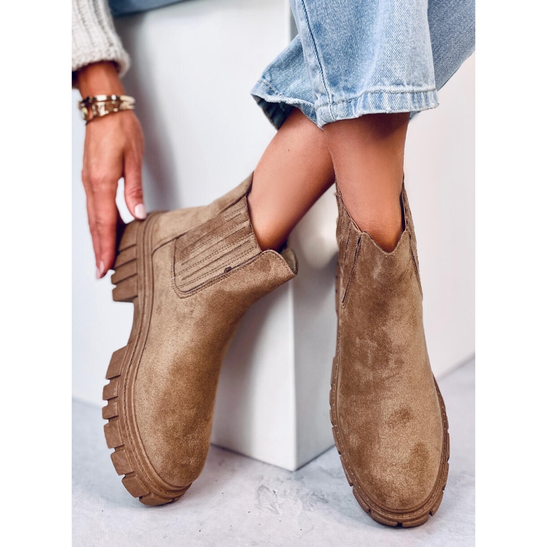 Leigh Khaki női jodhpur csizma bézs 2 Leigh Khaki női jodhpur csizma bézs 2