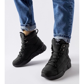 Fekete Lee Cooper LCJ-23-44-1979L magas csizma 1