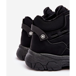 Mckeylor Férfi Trappers Hőszigetelt Trekking Cipők Fekete Thalinna 2