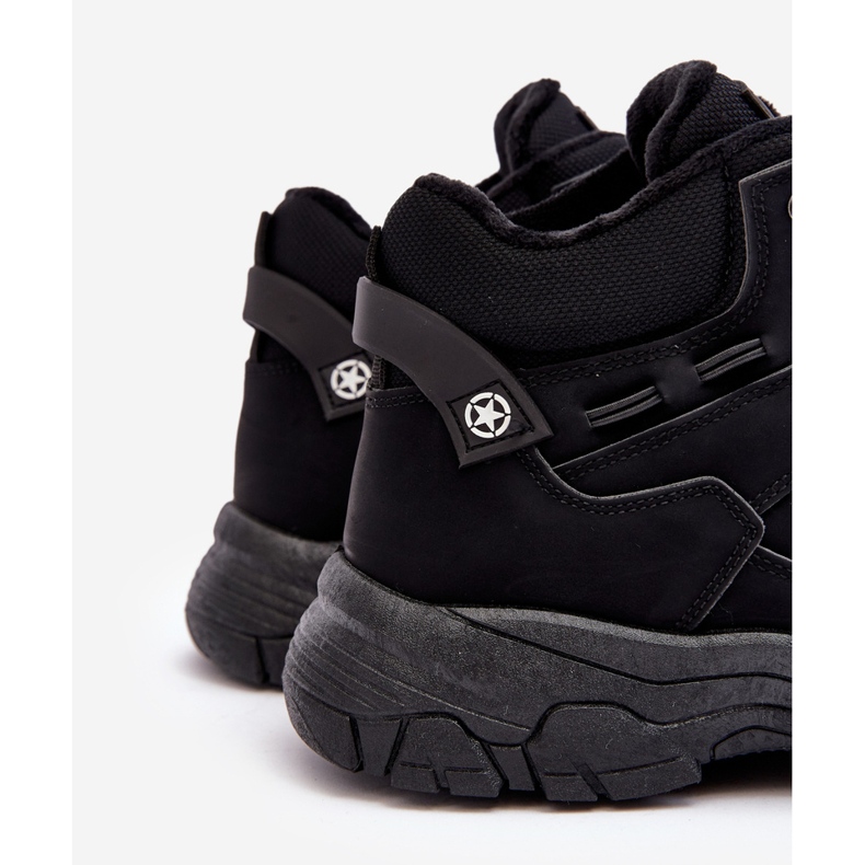 Mckeylor Férfi Trappers Hőszigetelt Trekking Cipők Fekete Thalinna 2