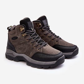 WR1 Férfi Trapper Trekking Cipők Szürke Fontanoe 1