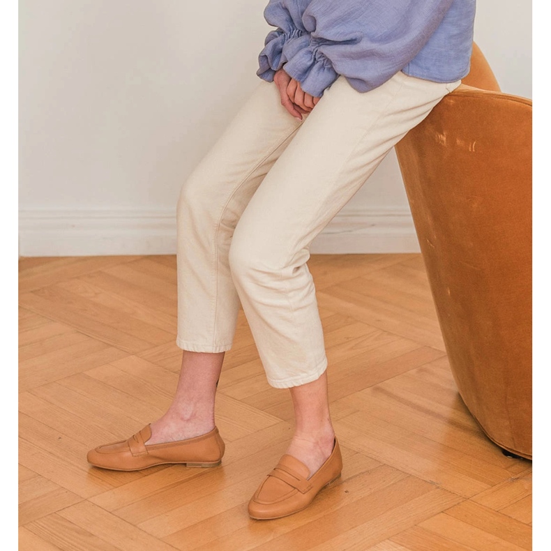 Marco Shoes Béletlen naplopók barna 1