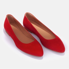 Marco Shoes Könnyű balerinák piros 4