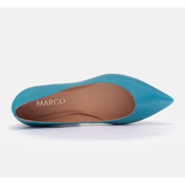 Marco Shoes Finom balerinák kék 3