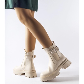 Bézs színű hőszigetelt Parolise csizma 1