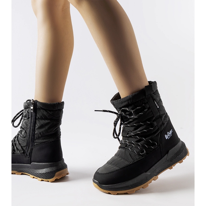 Fekete Lee Cooper LCJ-23-44-1987L hócsizma 2