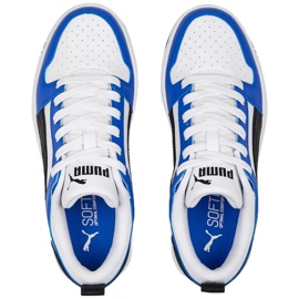 Puma Rebound Layup Lo Sl Jr cipő 370490 19 fehér 1