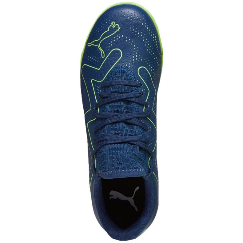 Puma Future Play It Jr 107393 03 futballcipő kék 1