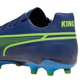 Puma King Pro FG/AG M 107566 02 futballcipő kék 4