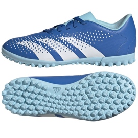 Adidas Predator Accuracy.4 Tf Jr IE9443 futballcipő kék 1