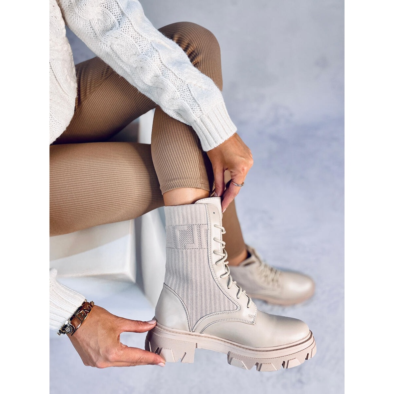 Dolgozók rugalmas Calling Beige felsőrésszel bézs 1