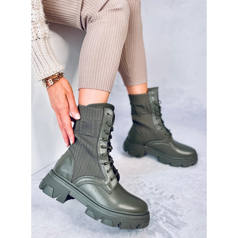 Dolgozók rugalmas Calling Green felsőrésszel zöld 2