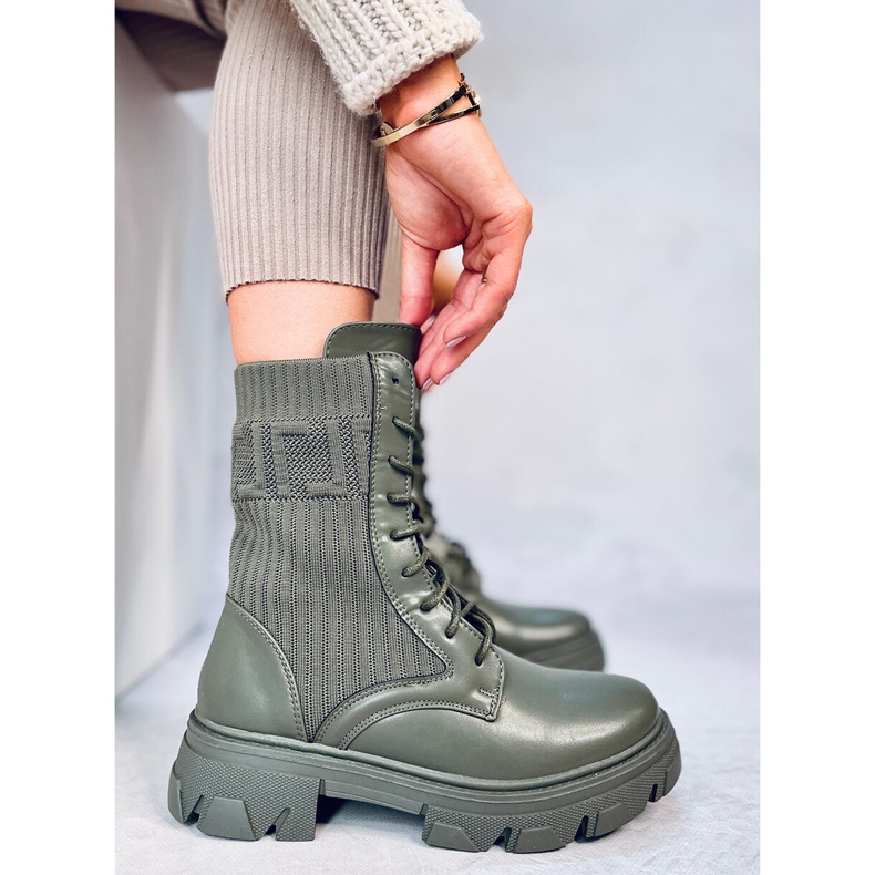 Dolgozók rugalmas Calling Green felsőrésszel zöld 1