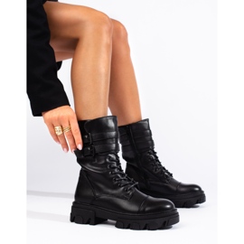 Fekete női táskák Shelovet csatokkal 1