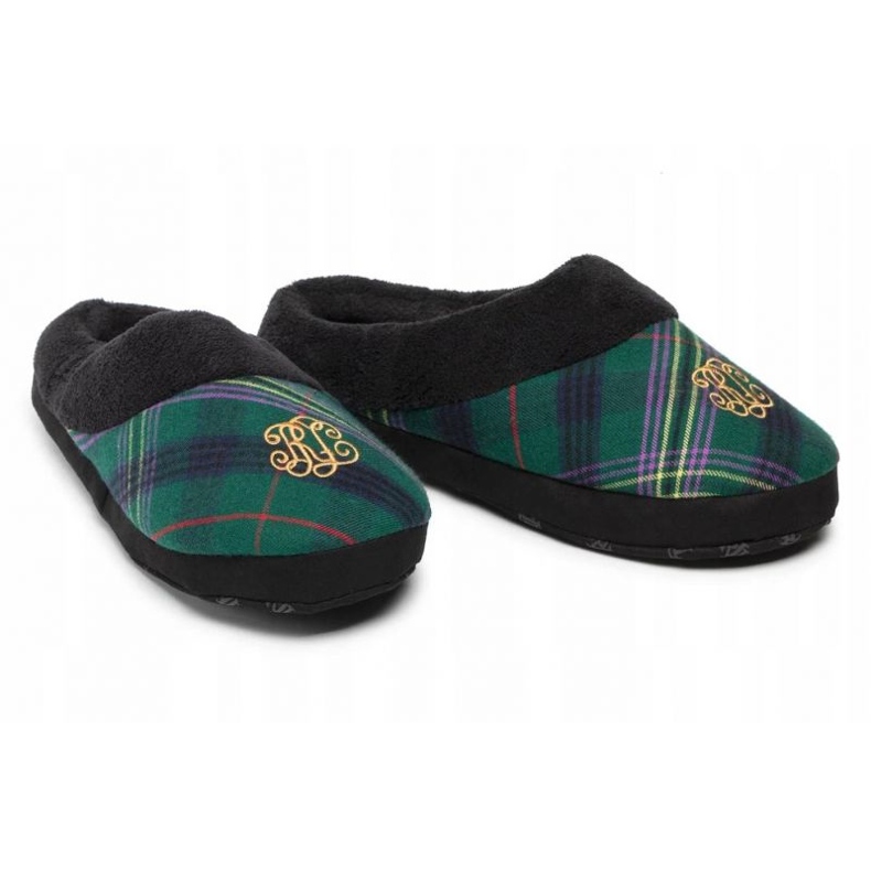 Lauren Ralph Lauren Slippers W 297860452003 papucs zöld 1