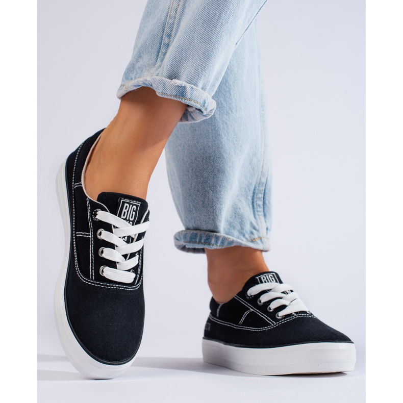 Női Big Star KK274019 tornacipő fekete 1