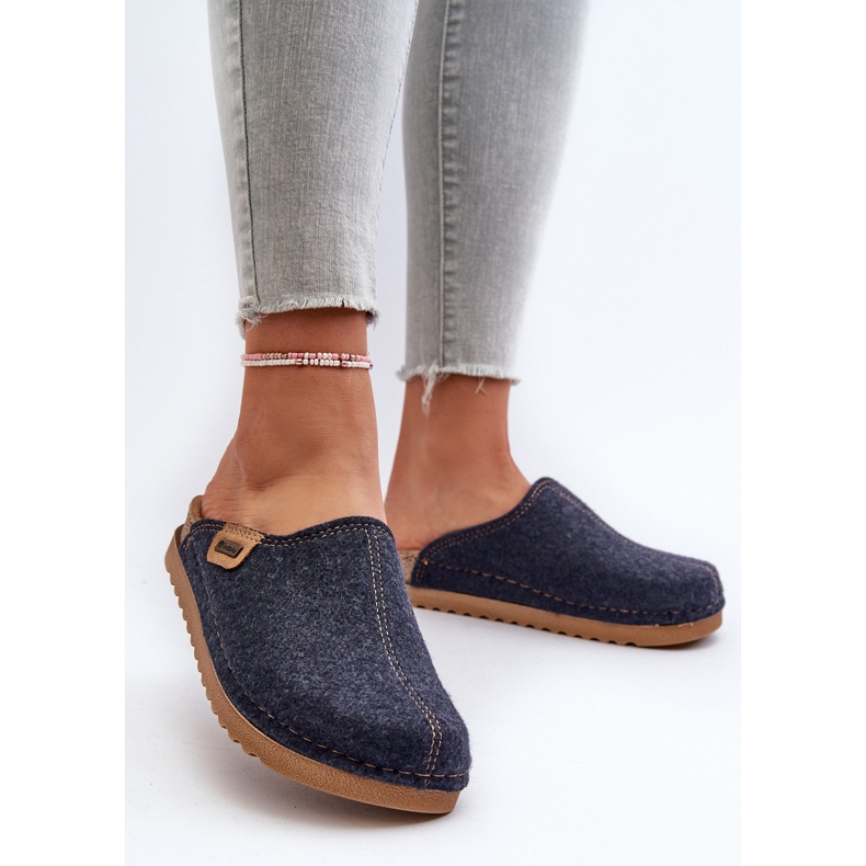 Női Otthoni Cipők Inblu DJ000010 Papucs sötétkék 2
