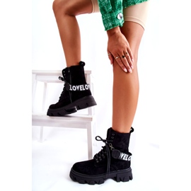 Seastar Velúr magas csizma szigeteléssel, fekete 3