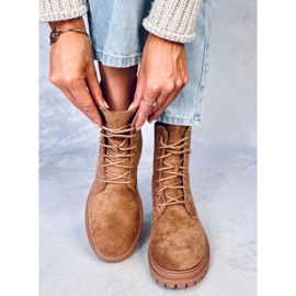 Fűzős csizma Vecna Khaki barna 1 Fűzős csizma Vecna Khaki barna 1