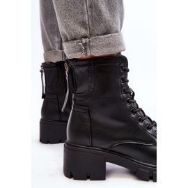 Vinceza Fekete női szigetelt cipzáras munkáscsizma az Evrarda-tól 1