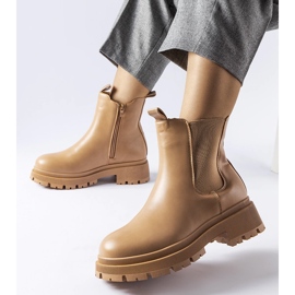 Bézs színű hőszigetelt klasszikus Olmedo csizma 1 Bézs színű hőszigetelt klasszikus Olmedo csizma 1