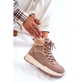 Női szigetelt csizma Lee Cooper LCJ-22-44-1363 rózsaszín 5