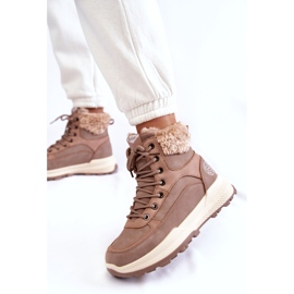 Női szigetelt csizma Lee Cooper LCJ-22-44-1363 rózsaszín 2