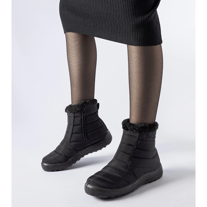 Fekete Valparaiso vízálló szigetelt hócsizma 1 Fekete Valparaiso vízálló szigetelt hócsizma 1