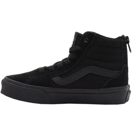 Vans Yt Filmore Hi Zip Jr VN0A5HZFGL4 cipő fekete 1
