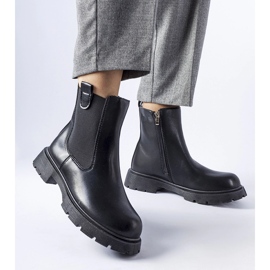 Fekete klasszikus Giacinta bokacsizma 1