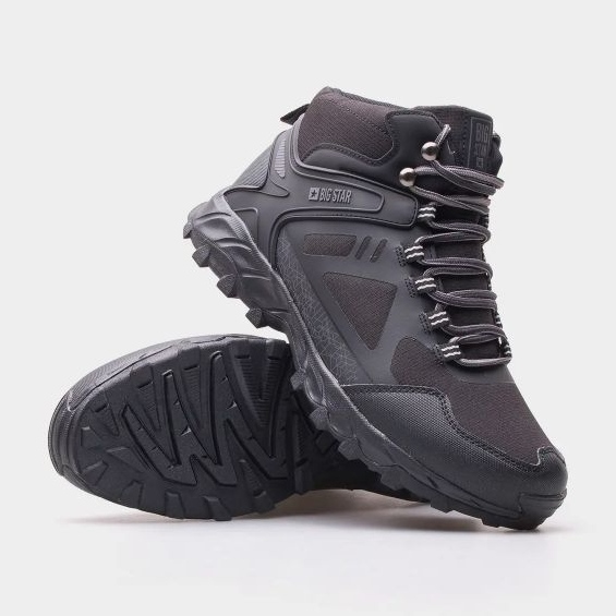 Big Star M MM174167 trekking cipő fekete 1