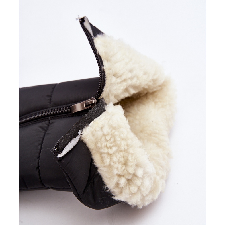 Női hőszigetelt hócsizma Progress PROGJ-22-136 Fekete 2