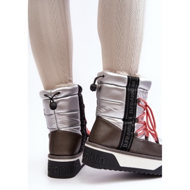 Női hócsizma vastag talppal Vegán D.Franklin DFSH371006 ezüst 1 Női hócsizma vastag talppal Vegán D.Franklin DFSH371006 ezüst 1