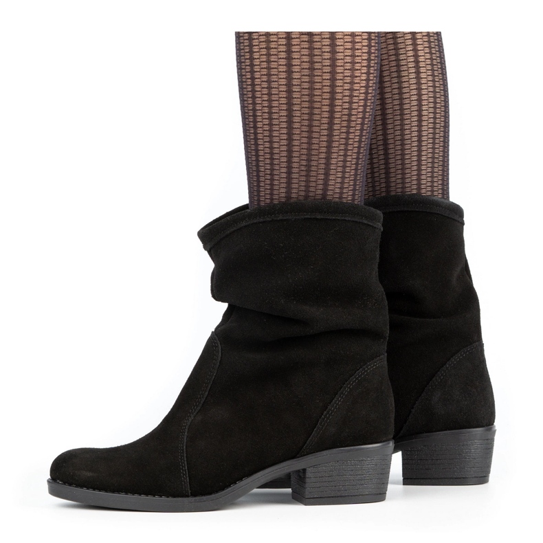 Olivier Fekete Mona magas sarkú cipő 3