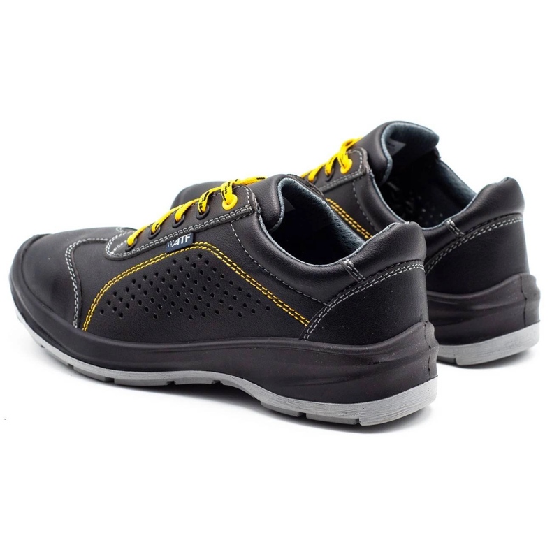 ŁUKPOL Techwork 1128P férfi munkacipő, fekete 5