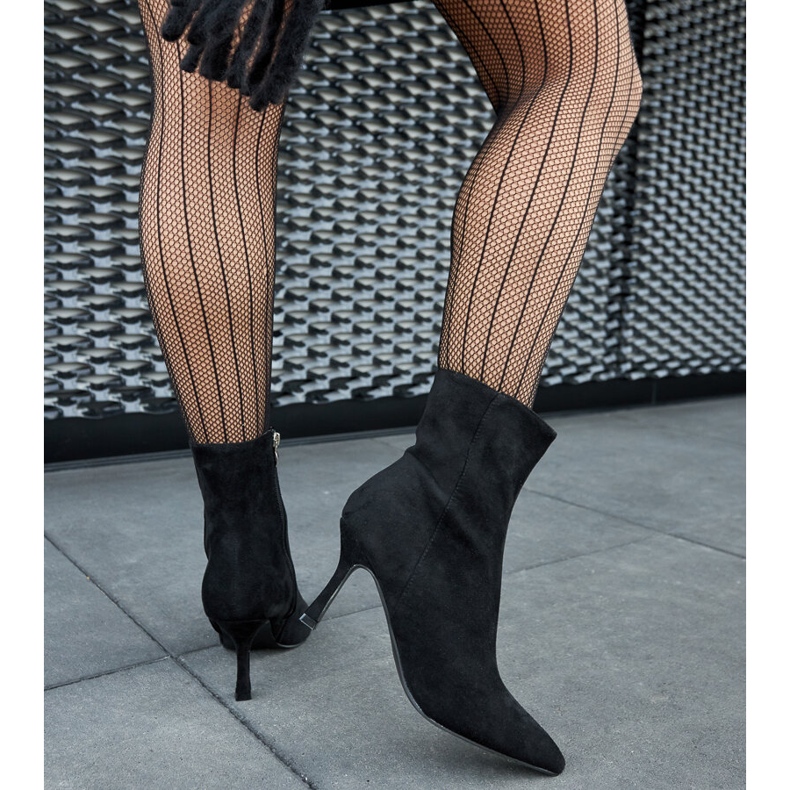 Guimond fekete alacsony sarkú bokacsizma 1