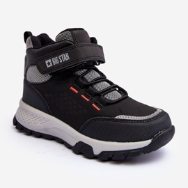 Memory Foam Gyerekcsizma Fekete Big Star KK374121 1