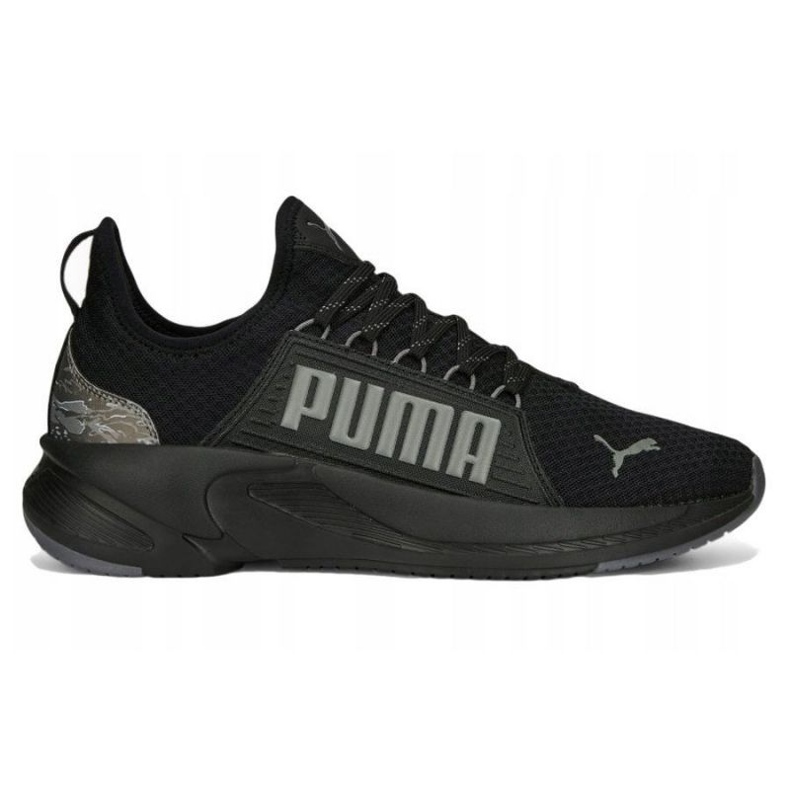 Puma Softride Premier Slip Camo M 378028 01 cipő fekete 1