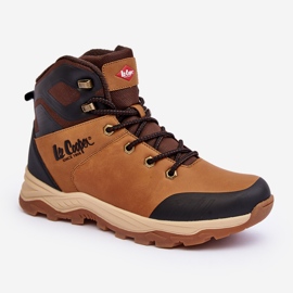 Lee Cooper férfi túracipő Trappers LCJ-23-01-2046M Camel barna 1