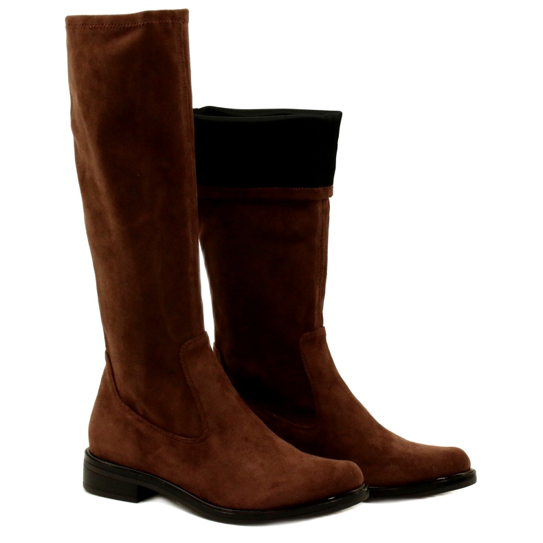 Caprice női csizma Stretch 25512-29 316 Dk Cognac Stre barna 9