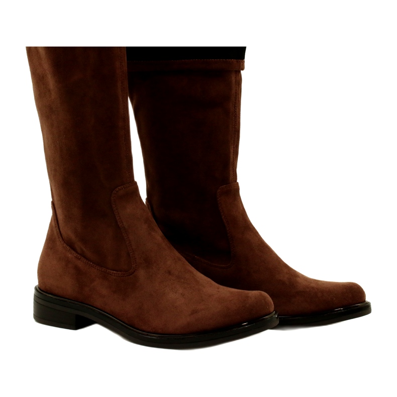Caprice női csizma Stretch 25512-29 316 Dk Cognac Stre barna 10