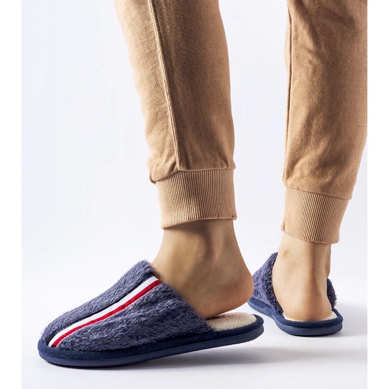 Sötétkék papucs 1